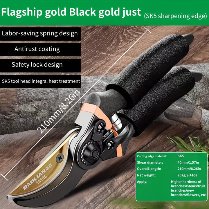 Tijeras De Podar, Podar Floral De Jardín, Podar Ramas De Árbol, Podar Árboles Frutales, Podar Flores Gruesas, Herramientas De Tijeras De Jardinería