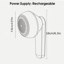Rasuradora de tela portátil recargable por USB, compacta, para suéteres, ropa de lana y más