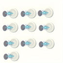 6/10pcs Ganchos Magnéticos Fuertes - Fácil Instalación de Soporte de Control Remoto Montado en la Pared, Organizador Multifuncional para Nevera y Hogar, Adhesivo Sin Taladro, Ideal para Almacenamiento de Enchufes de CA