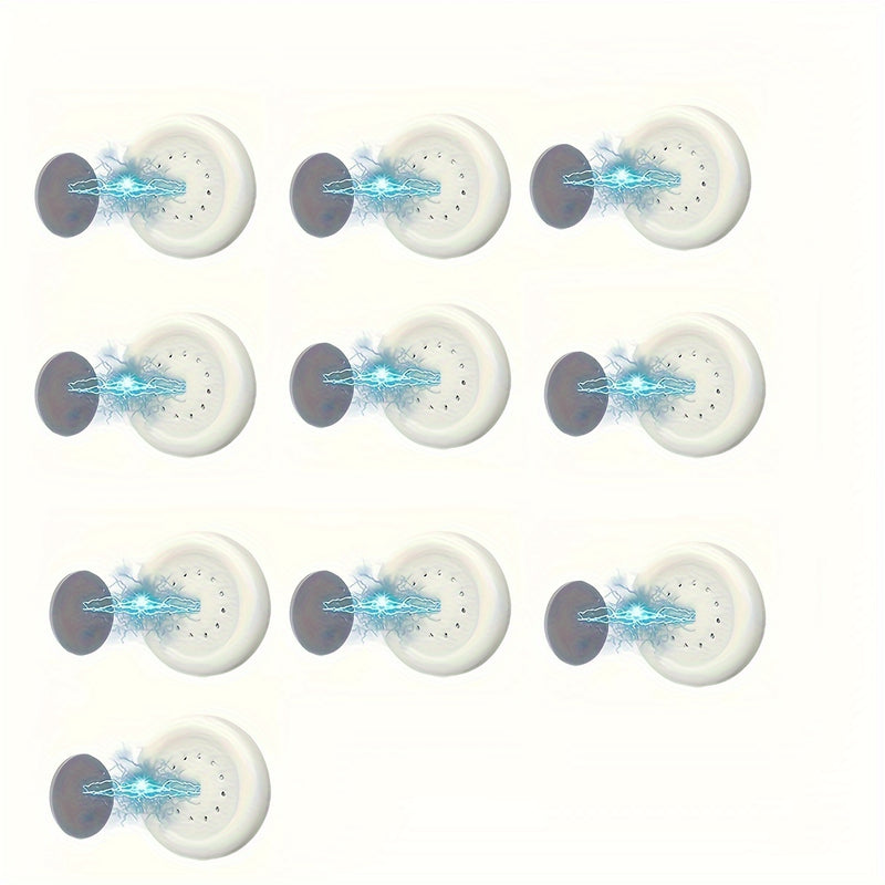 6/10pcs Ganchos Magnéticos Fuertes - Fácil Instalación de Soporte de Control Remoto Montado en la Pared, Organizador Multifuncional para Nevera y Hogar, Adhesivo Sin Taladro, Ideal para Almacenamiento de Enchufes de CA