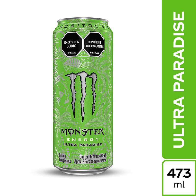 BEBIDA MONSTER 473ML ENERGIZANTE PARADIS