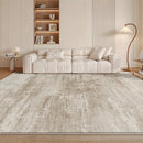 Alfombra de Terciopelo 850g/m² Estilo Retro con Cristales, Tejido Plano Ligero y Rayas para Oficina o Jardín - Antideslizante, Diseño Nórdico Geométrico Elegante en Varios Tamaños, Adecuada para Sala, Dormitorio o Comedor, Textura Suave y Cálida que Apor