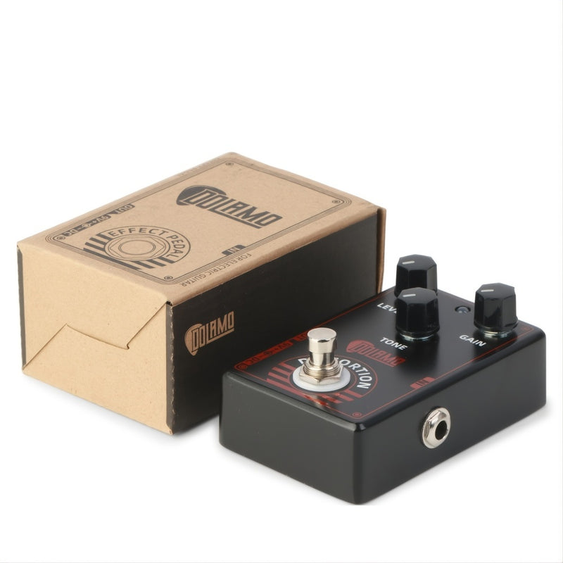 1 ud Pedal de Efecto de Guitarra D-4 de Alta Ganancia - Sonido Estilo Británico Verdadero con True Bypass, Tamaño Compacto y Construcción Duradera para Guitarristas Eléctricos