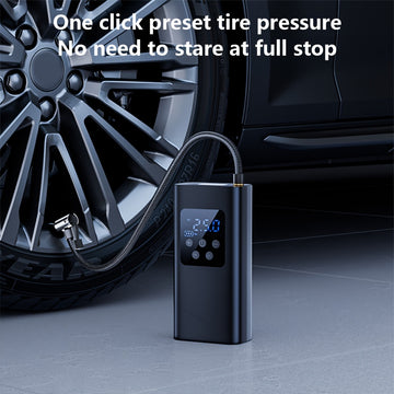 Compresor de aire digital portátil, inflador de llantas, ideal para autos, motocicletas y bicicletas