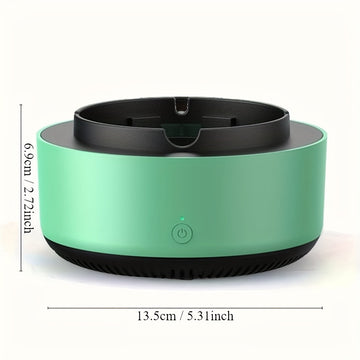 Olla Inteligente Creativa para el Hogar con Extinción Automática, Olla Purificadora de Aire 2-en-1 con Filtro Multifuncional Sin Cenizas Adecuada para Casa, Coche y Oficina