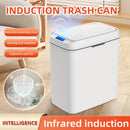 Bote de Basura con Sensor Inteligente - Alimentado por Batería, Multiusos para Hogar/Oficina, Pilas AA No Incluidas