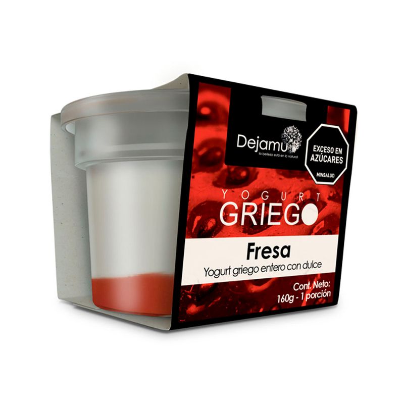 YOGURT GRIEGO DEJA MU 160G FRESA