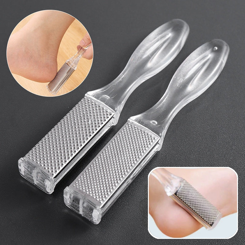 1 pieza, Herramientas de exfoliación de pies, Lijadora de pies, diseño para eliminar piezas muertas, beige, sin dolor, herramienta de cuidado de pies