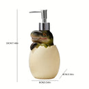 1 Piezas, Dispensador De Jabón Con Diseño De Dinosaurio 3D, Botella Desinfectante De Manos Creativa De Caricatura Con Bomba, Dispensador De Jabón Para Encimera De Baño, Botella Vacía Recargable Para Jabón De Manos, Accesorios De Baño