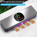 Maquinilla de sellado al vacío portátil con carga USB para alimentos, máquina automática de sellado de alimentos con pantalla LED, ideal para camping, caza y uso en la cocina, almacenamiento de alimentos al aire libre, el mejor regalo del Día de la Madre