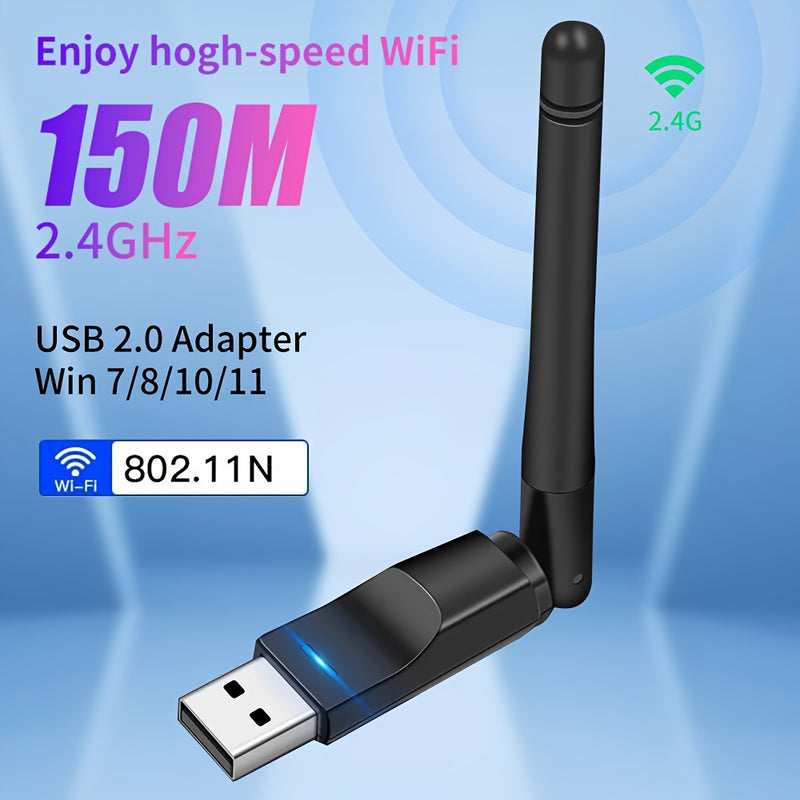 [Amplificador WiFi Mejora tu Señal] Modelo Nuevo 2024 Momotor Amplificador de Señal WiFi - Alimentado por USB, Mejora tu WIFI para Hogar, Oficina, Centros Comerciales y Cafés, Banda de 2.4GHz