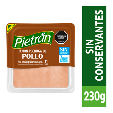 JAMON PIETRAN POLLO 230G 11U