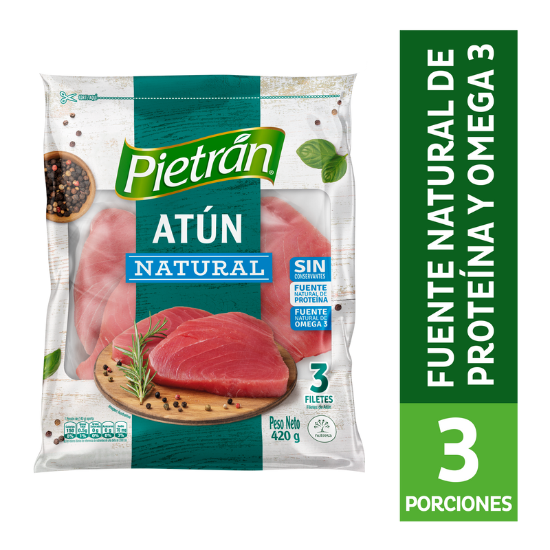 ATUN NATURAL 420G PIETRAN