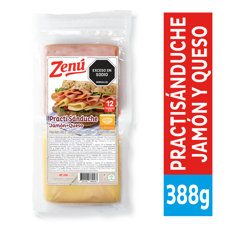 PRACTISANDUCHE 388G ZENU 12U
