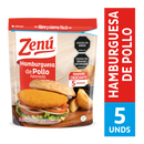 HAMBURGUESA ZENU 425G POLLO APANADO