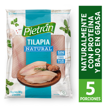 TILAPIA PIETRAN 500G NATURAL