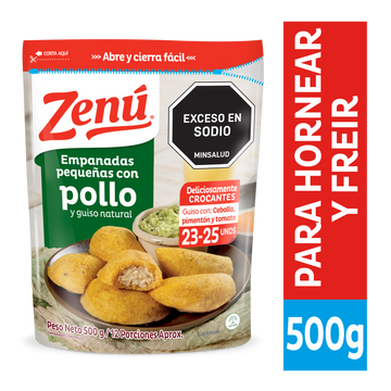 EMPANADA ZENU 500G POLLO