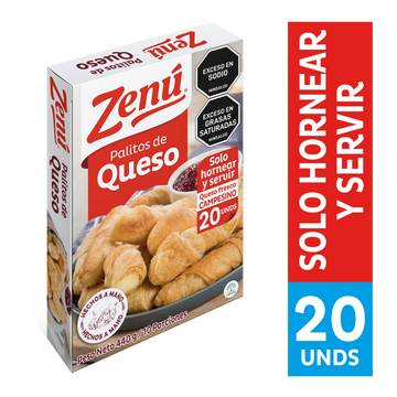 PALITO DE QUESO ZENU 440G