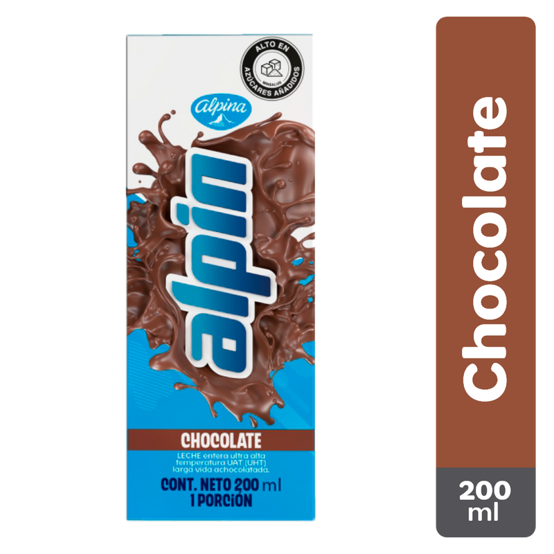 BEBIDA ALPIN 200ML UHT CHOCOLATE