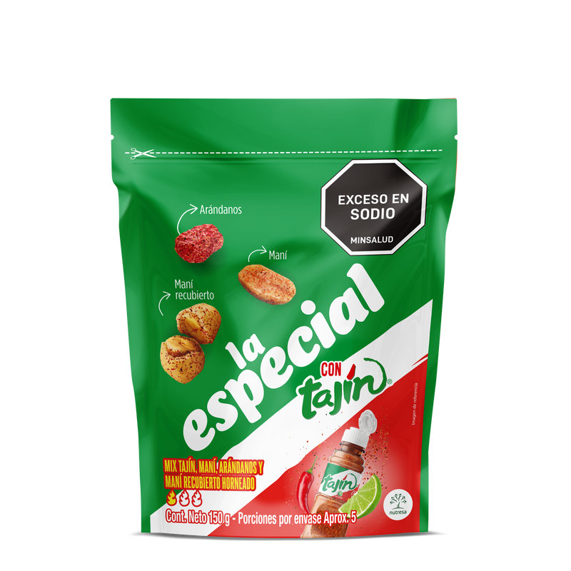 PASABOCAS LA ESPECIAL 150G TAJIN