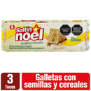 GALLETA SALTIN NOEL 3TAC SEMILLAS CEREAL