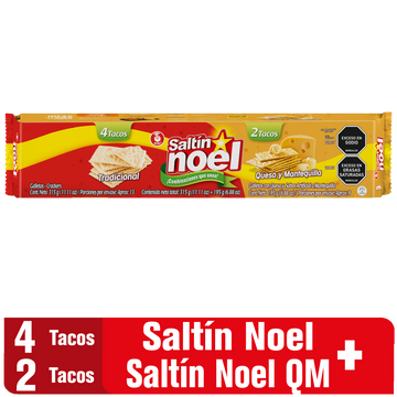 GALLETA SALTIN NOEL 4TAC + 2TAC Q/MANTE