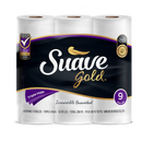 PAPEL HIGIENICO SUAVEGOLD 9U 3 HOJAS 32MTS