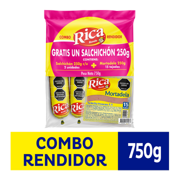 COMBO RICA 2 SCHON 250G + MORTADELA 250G