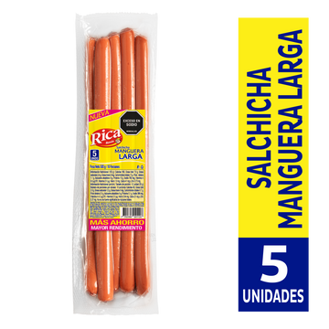 SALCHICHA RICA 5U 500G MANGUERA