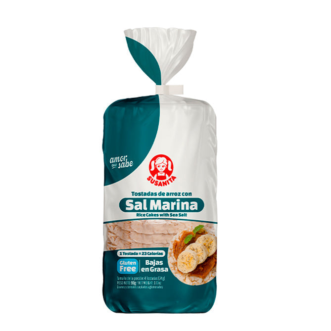 TOSTADA SUSANITA 90G ARROZ SAL/MARINA