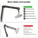 Soporte de Micrófono de Brazo RODD AK-48 para Trabajo Pesado - Soportes para Podcasts, Grabación y Juegos - Carga Máxima 1.9kg, Altura Ajustable, Construcción Duradera, Eid Al-Adha Mubarak