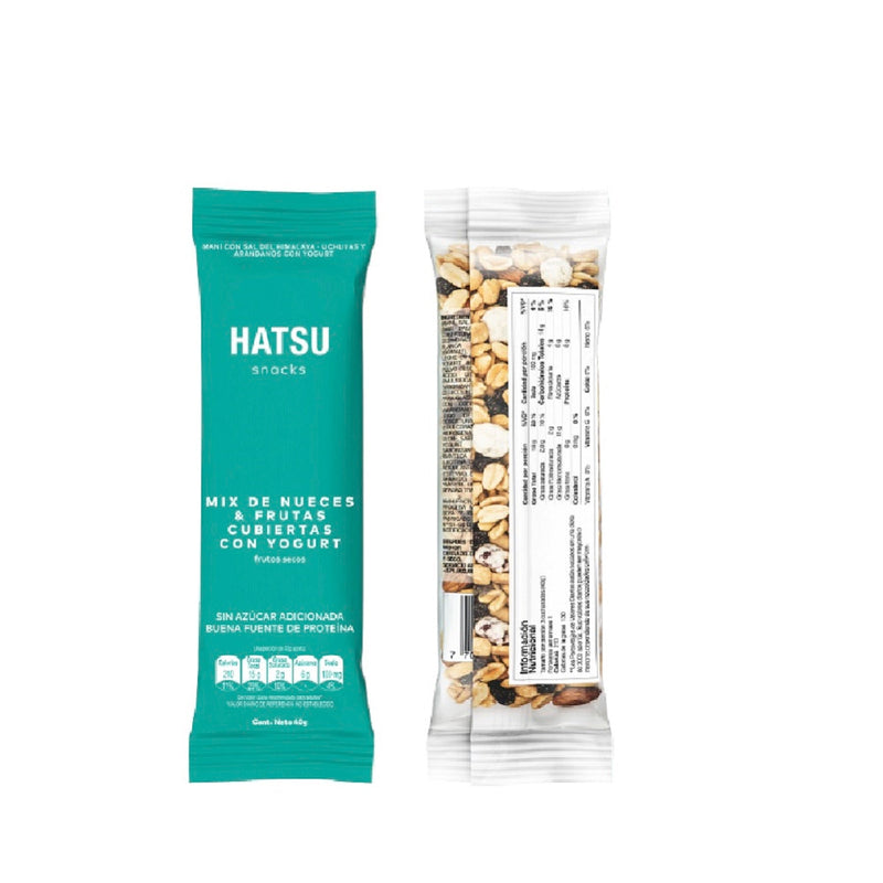 MIX DE NUECES Y FRUTAS 40G HATSU