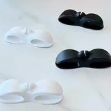 Un conjunto de 10 clips organizadores de cables, un dispositivo de almacenamiento de cables adhesivo para electrodomésticos de cocina, adecuado para clips de gestión de cables de freidor de aire, máquinas de café y licuadoras - No se requiere batería.