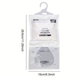 8 unidades Bolsas de Absorbedor de Humedad Colgantes Grandes - Deshumidificador Reutilizable para Hogar, Coche y Armario, Sin Electricidad, Eliminación Eficiente de Humedad, Deshumidificador de Armario|Accesorio de Hogar Moderno|Diseño Colgante Duradero