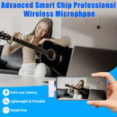 Microfono Omnidireccional sin varillas para Smartphones y Portátiles - USB-C, Plug & Play, Baja Latencia, Reducción de Ruido, Diseño Compacto con Clip para Entrevistas, Podcasting y Streaming | Equipo Versátil para Audio
