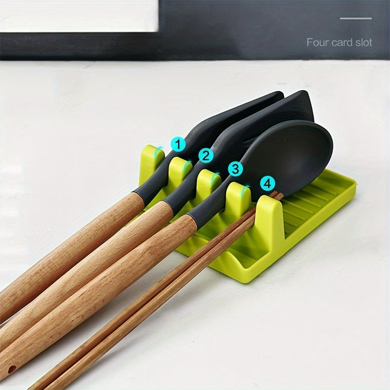 1/2 piezas, Soporte para Utensilios de Cocina, Organizador de Cucharas y Cubiertos, Ideal para Espátulas, Cuchara de Mango Largo, Clip para Tenedores, Tenedor, Multifuncional, Porta Tapas de Ollas, Sopera, Palillos, Hogar o Restaurante