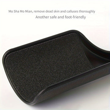 Limpia callosidades para pies de 360° con ajuste ergonómico - Lija de pie curva de plástico, inodora, herramienta de exfoliación manual - Pala de pedicura segura y eficiente para eliminar piel muerta y callosidades sin baterías