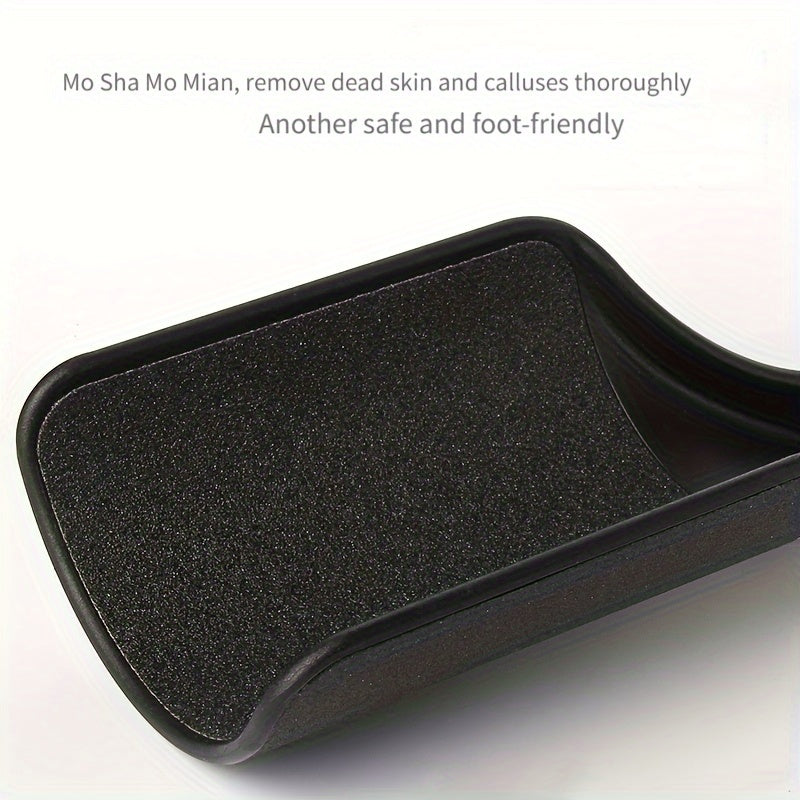 Limpia callosidades para pies de 360° con ajuste ergonómico - Lija de pie curva de plástico, inodora, herramienta de exfoliación manual - Pala de pedicura segura y eficiente para eliminar piel muerta y callosidades sin baterías