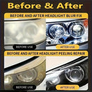 Kit de renovación de faros, pulido de faros, reparación de rayones en faros, resuelve rápidamente los problemas del envejecimiento de los faros, arañazos, amarilleo y deshilachado de los faros, la operación DIY es sencilla, la renovación de los faros est