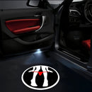 2 piezas de luces traseras de coche LED con diseño de silueta de niña juguetona - Rojo y blanco, alimentadas por batería, ajuste universal para coches, SUV y más - Regalo ideal para vacaciones para hombres y mujeres, luces traseras para coches, sin bater
