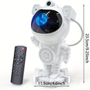 1 Proyector de Galaxia Astronauta con Luz Nocturna LED, Lámpara de Nebulosa y Altavoz Inalámbrico - Carga USB, Ajuste de Brillo Remoto, Tiempo de Sueño con Ruido Blanco, Ideal para Sala de Juegos, Decoración de Cine en Casa, Fiestas Temáticas de Hallowee