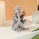1 Pieza, Estatua De Resina De Mujer Leyendo Abstracta, Estilo Decoración Moderno Escandinavo, Figurita Pensativa Para Amantes De Los Libros, Escultura De Escritorio Para Dormitorio Y Sala De Estar, Decoración Del Hogar