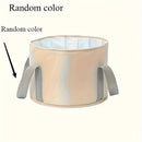 Baño de pies portátil de lujo - Control de temperatura avanzado, masaje de burbujas y relajante para mujeres, experiencia de spa casero DIY sin batería, diseño elegante y suave con correa, no necesita electricidad, baño de pies, baño de pies relajante, d