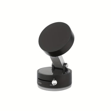 Soporte magnético ajustable para teléfono en el auto con ventosa fuerte, diseño redondo, ajuste de altura fácil para conducción segura, compatible con la mayoría de autos, uso todo el año, ideal para Año Nuevo