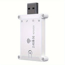 Extensor de Wi-Fi, Potenciador de Señal Wi-Fi, 1200Mbps, Banda Doble 2.4GHz y 5GHz, Fuerte Penetración de Wi-Fi, Conexión de Dispositivo con un Clic, Configuración Táctil, Cobertura Completa para tu Rango de Internet en Casa, Amplificador WiFi