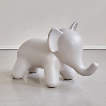 Cojín de Silla Decorativo en Forma de Elefante Creativo y Adorable para Sala con Diseño de Animales de Dibujos Animados