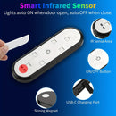 Conjunto de 2 Luces Decorativas LED para Puerta de Coche con Sensor de Luz, Luz Ambiental Interior y Luz Inferior