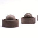 1 Difusor de Aroma de Madera de Nuez, Dispersor de Aroma de Madera Sin Fragancia para Hogar y Coche, Decoración Elegante de Vacaciones para Navidad, Halloween, Pascua, Janucá, Acción de Gracias