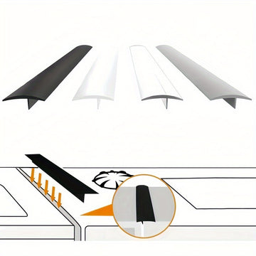1 pieza de Relleno para Huecos de Estufa de Silicona - Tira Selladora Autoadhesiva para Encimeras y Bordes de Paredes de Cocina, Instalación Fácil, Mantiene las Superficies Limpias y Planas, Material de Silicona Duradero, Mantenimiento de Limpieza | Dise