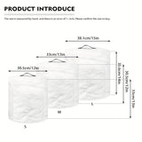 Cubierta de Polvo para Olla a Presión y Freidora de Aire de 8 Cuartos con Diseño Floral Chic - Poliéster Duradero con Bolsillo, Accesorio de Cocina Elegante, Cubierta, Accesorios